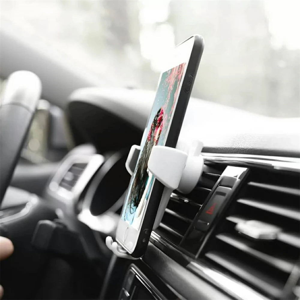 Phone Holder Car Air Vent Clip Mount for iPhone For Samsung