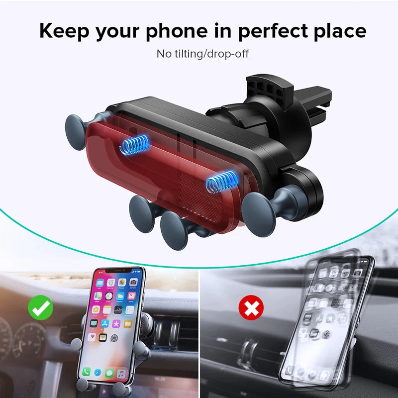 Car Phone Holder Air Vent Mount for iPhone 13 12 Xiaomi Universal GPS Stand